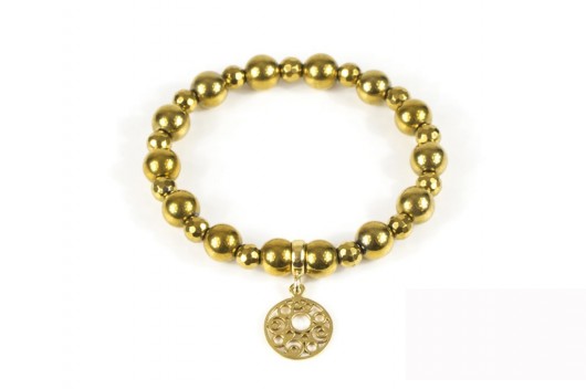 Maguri Hematyt złoty z rozetą Maguri Jewellery