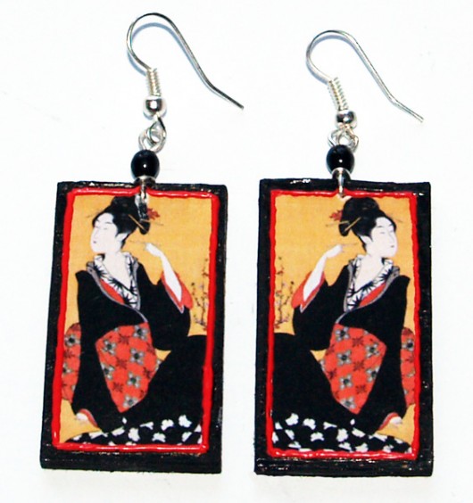 Geisha abstrakcja