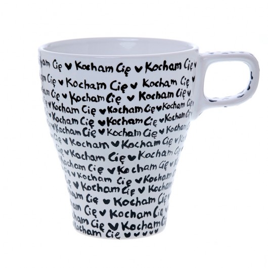 Kubek Kocham Cię Ważka Nieważka