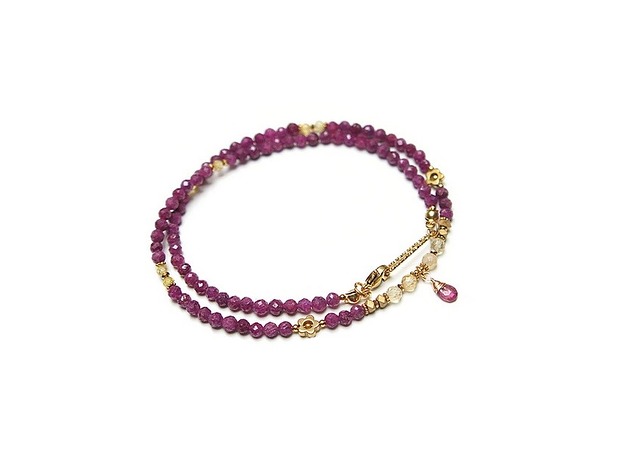 chokery Rubiny vol. 7  /choker/ - Szlachetna kolekcja