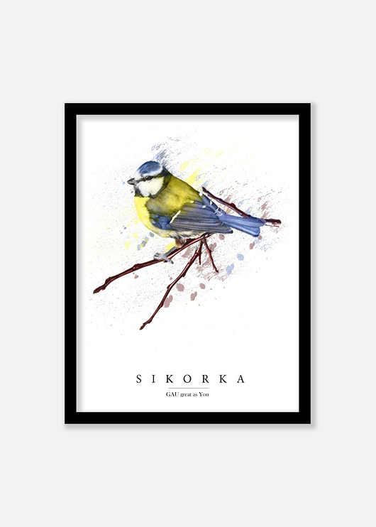 Sikorka Plakat GAU Home