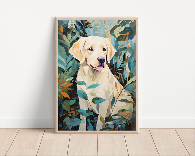 plakaty Plakat golden retriever