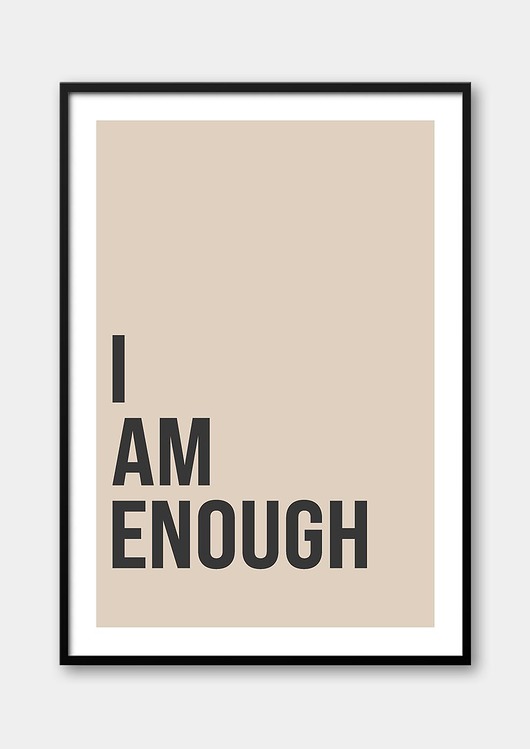 plakaty Plakat I AM ENOUGH