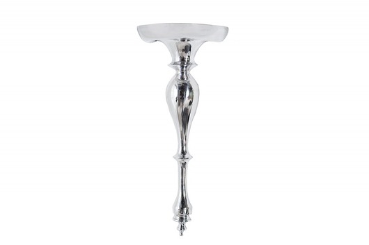 Mini konsola półka ścienna Baroque srebrna 80cm Home Design