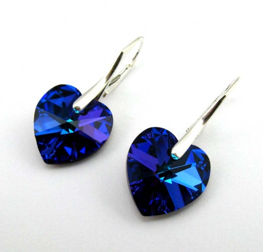 kryształ Swarovski Heart w srebrze PRYZMAT
