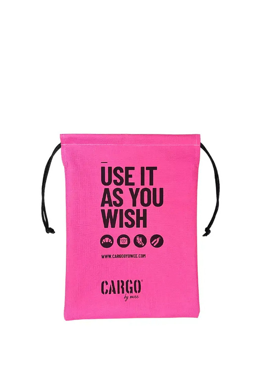 torby na zakupy Worek WISH pink MEDIUM