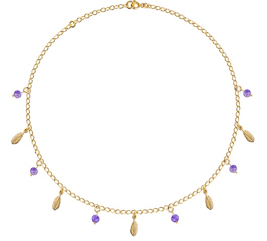 Choker/ naszyjnik piórka i onyks- srebro 925 Coccola JEWELLERY