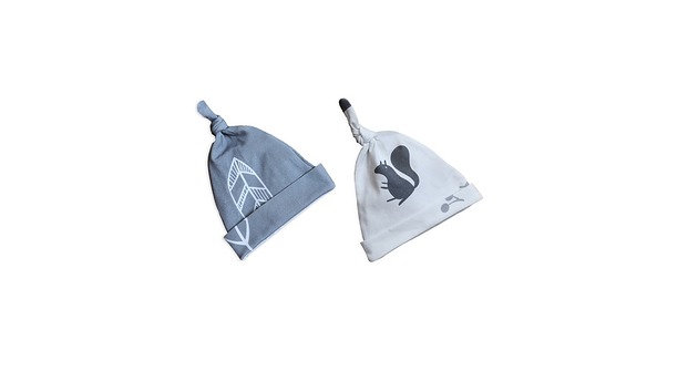 Czapeczka Krasnal 2-pack Wiewióry/ Piórka 2-4 m Sleepee