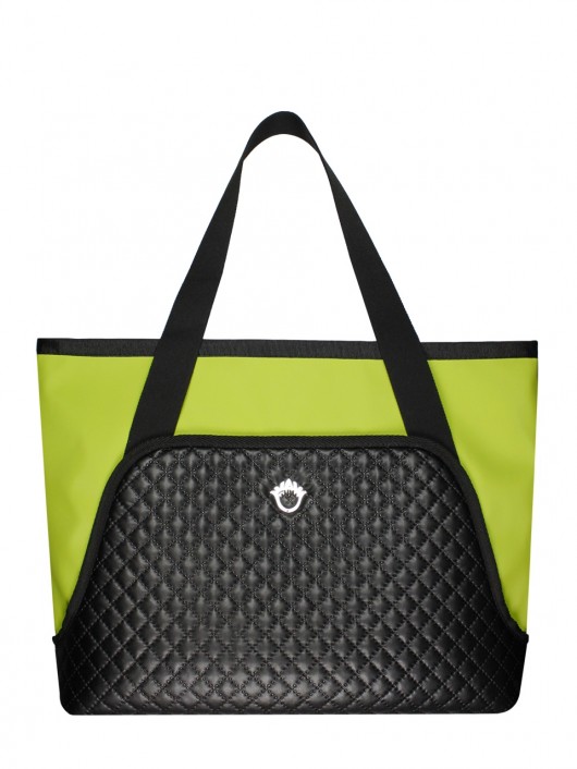 Torba FLOWERBAG (limonka-czerń) GOSHICO