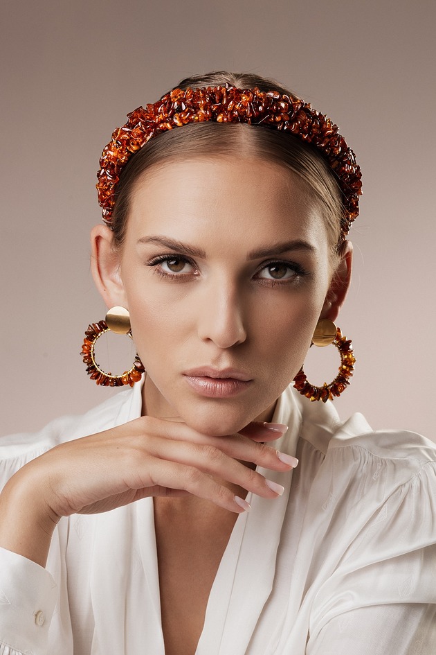 opaski do włosów Opaska Amber Lady New