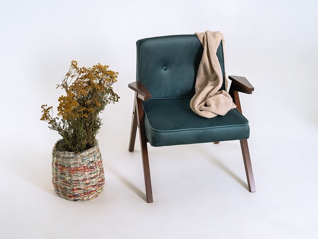 fotele Fotel retro vintage VINC Chierowski 366