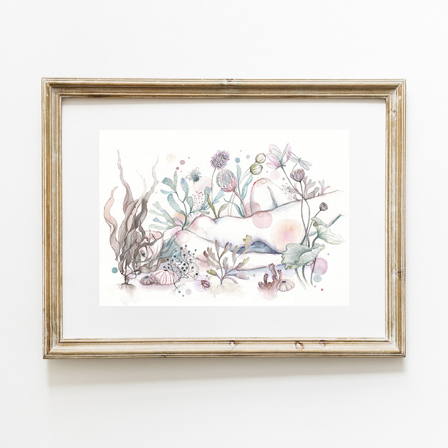 grafiki i ilustracje Marzenie, 40x50 cm