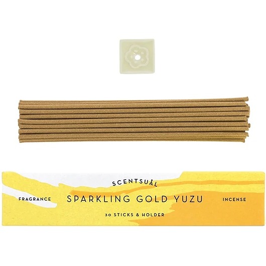 zapachy - inne Kadzidła japońskie Scensual Sparkling Gold Yuzu