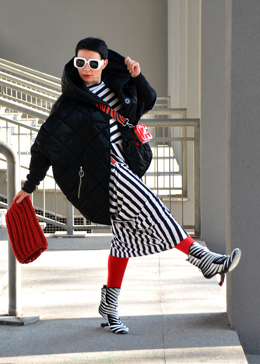 kurtki damskie New Kurtka Oversize Black  Premium