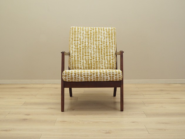 fotele Fotel bukowy, duński design, lata 70, produkcja: Dania