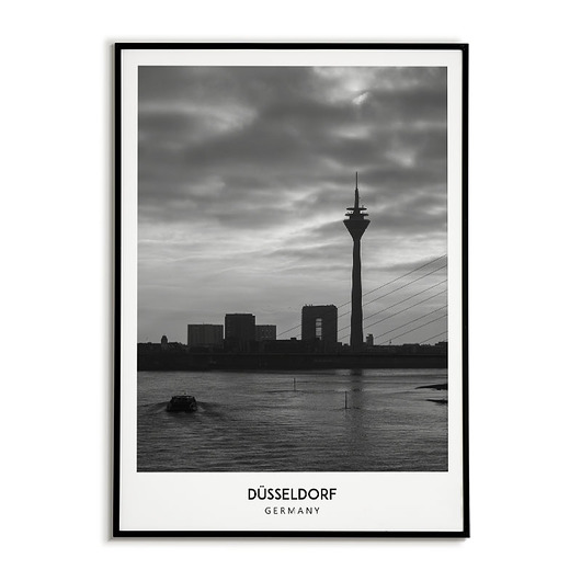 plakaty Plakat miasto NIEMCY - Düsseldorf obraz