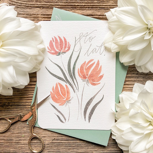 kartki scrapbooking Kartka Kolekcja Kwiatowa MAGNOLIA