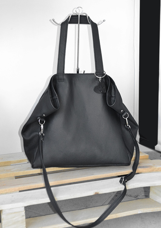 torby XXL Worek ze skóry naturalnej