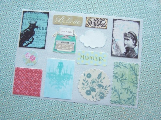 -50% Dear Ann - zestaw grubych naklejek Not Only Paper