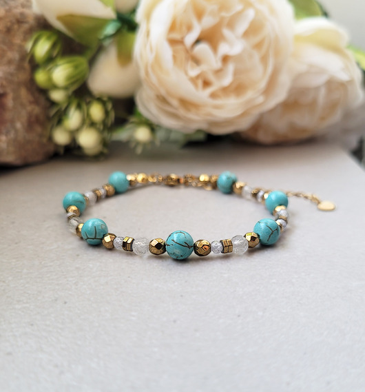 bransoletki z kamieni naturalnych OBFITOŚĆ i zwalczająca stres