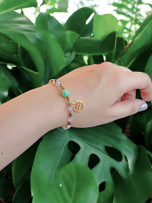 bransoletki z kamieni naturalnych WODNIK - zodiac collection - PREMIUM - nowa wersja