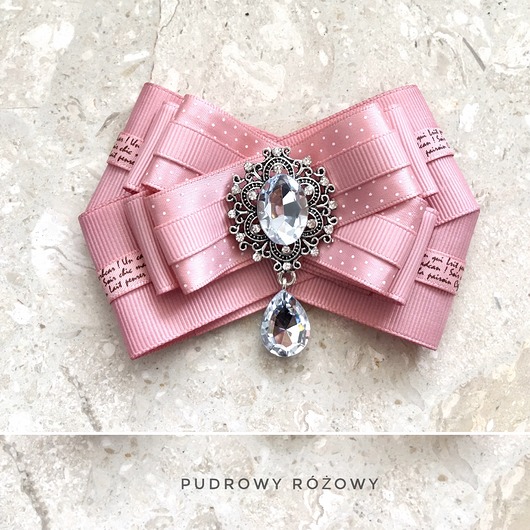 Brosza  Pink New 2021 Spring Pudrowy Różowy