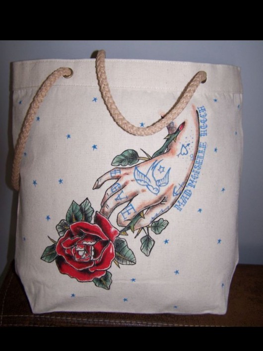 traditional tattoo bag MadMoiselle Hooch