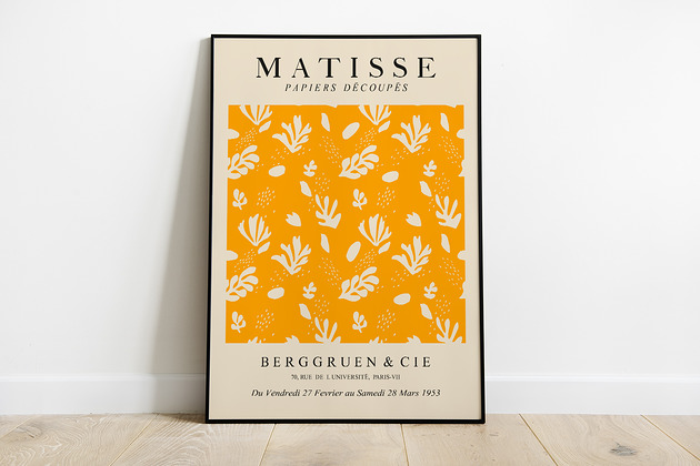 Henri Matisse, grafika modern, inspiracja Pas De LArt