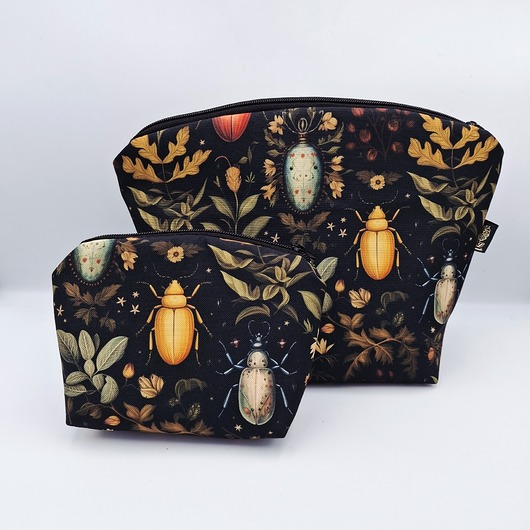 kosmetyczki Zestaw kosmetyczek owady