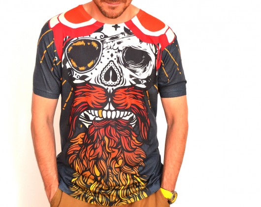 Beard All Over Print Tee DONT NEED NO SAMURAI