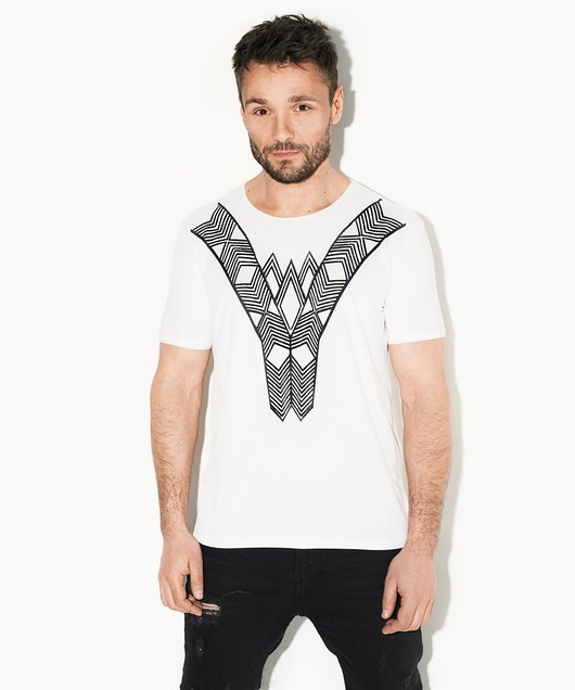 West Konyak white T-shirt  SELVA SELVA