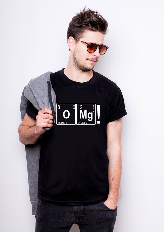 T-shirt męski -OMG AllbagAllprints