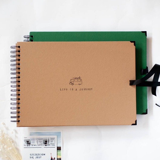 notatniki i albumy Album na zdjęcia LIFE IS A JOURNEY duży na 240 zdjęć