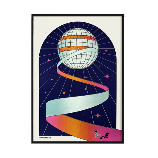 plakaty Plakat Roller Disco
