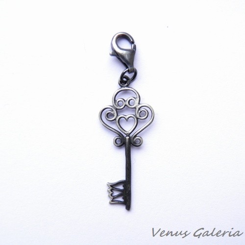 Charms - Kluczyk szary VENUS GALERIA
