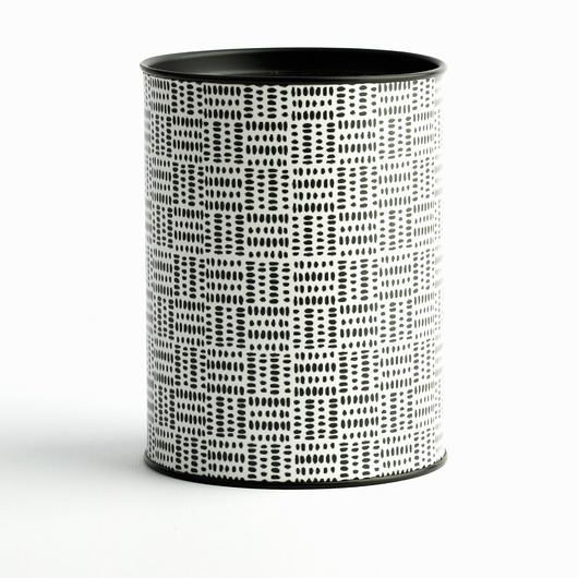 akcesoria różne tuba - pudełko na prezent - b&w geometric 1