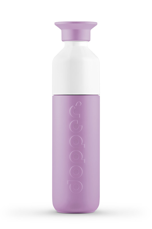 butelki wielorazowe Butelka Termiczna Dopper 350ml - Throwback Lilac