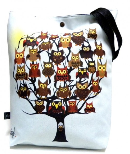Duża torba ,wzór autorski,GAUL DESIGNS folk Gaul Designs