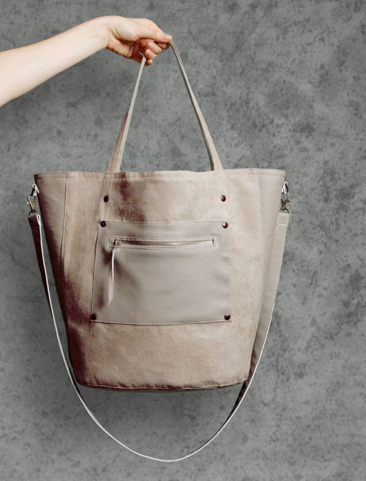 Bucket Bag - Beżowa hairoo