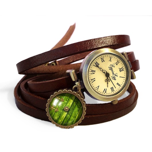 zegarki unisex Zegarek skórzany Hobbit - 0332