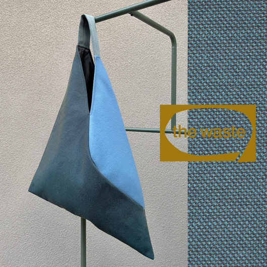 torby na ramię Asymetryczna torba SHOPPER - MODROSÓJKA