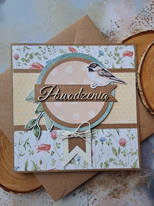 kartki scrapbooking Kartka na pożegnanie w pracy/odejście z pracy