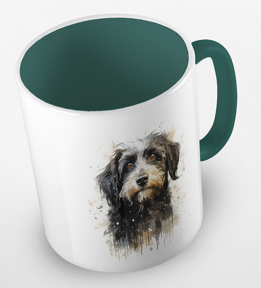 kubki Kolorowy kubek BORDER COLLIE - mix kolorów