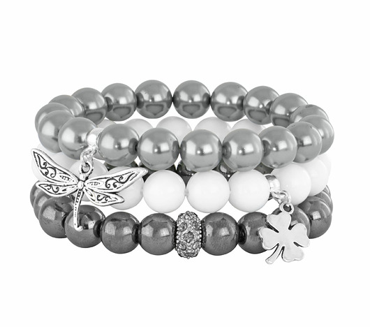 Iceberg 3  - grey, white & steel. Lavoga