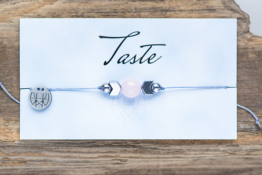 WHW Taste Rose Quartz III w hand works