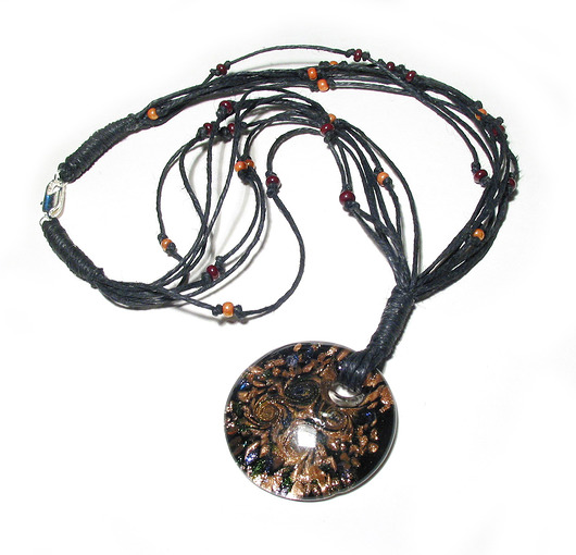 wisiory Jesienny zmierzch - wisior