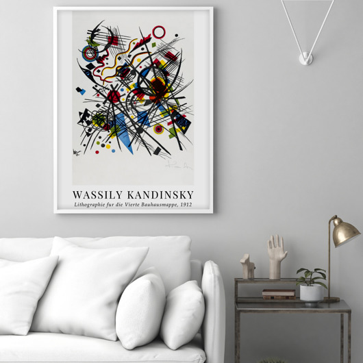 plakaty Plakat reprodukcja Wassily Kandinsky 'Lithographie' z 1912 r.