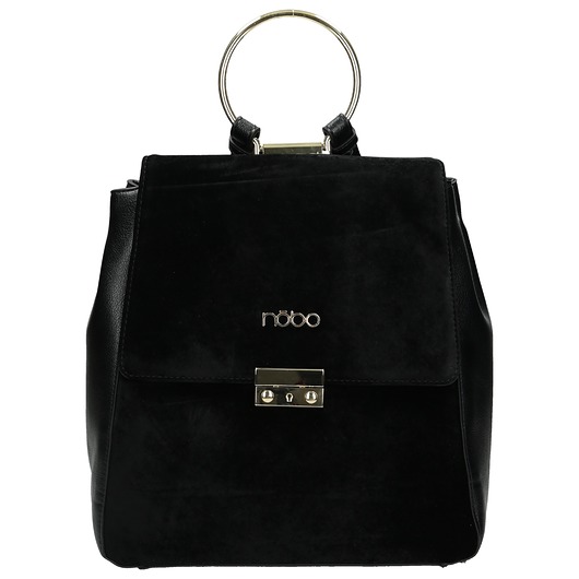 Welurowy plecak Nobo bags