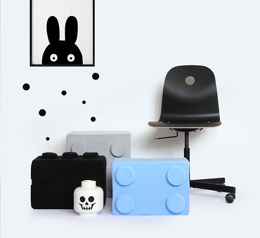 poduszki do pokoju dziecka Puffka Klocek