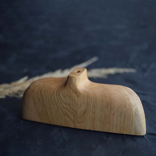 wazony Drewniany wazon na kwiaty dekoracja Japandi WoodWasp